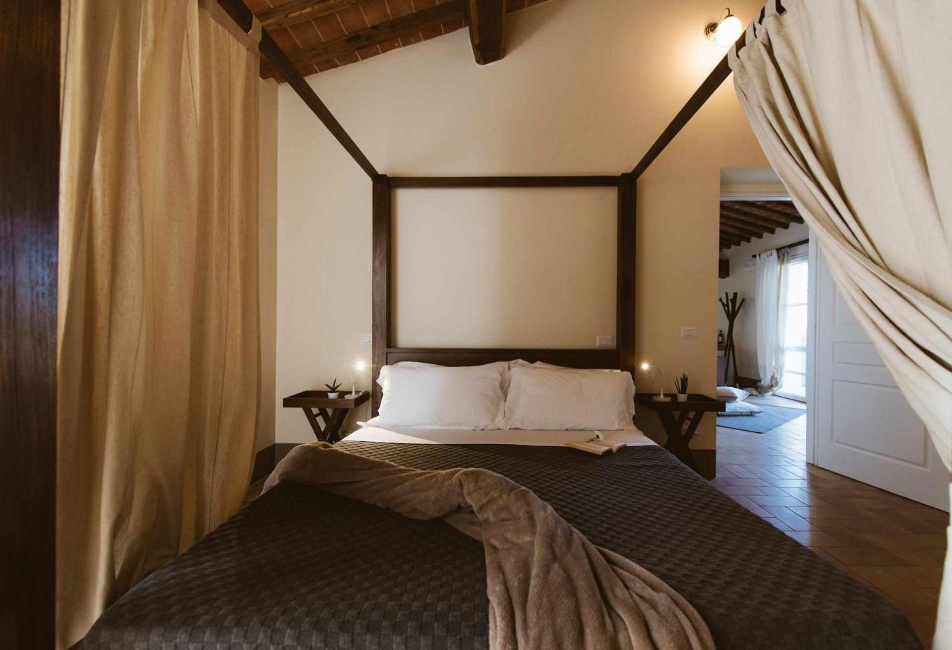 גאמבאסי Borgo Le Colline Luxury Agriturismo In Tuscany חדר תמונה